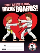 Martial Arts Valentine's Ad Cards