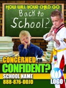 anti Bullying Ad Cards | STOP BULLYING Martial Arts Cards BACK TO SCHOOL